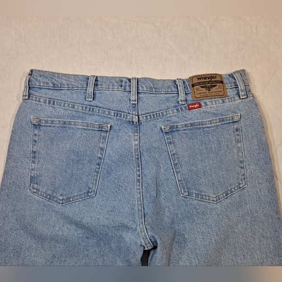 Wrangler Premium Quality Regular-Fit Stretch Denim Jeans Men's 36x29 Blue 5-Pkt. - Picture 8 of 12